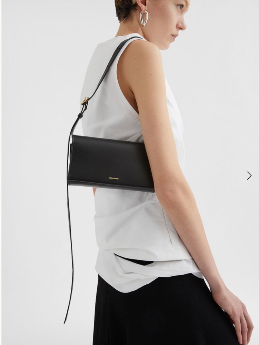 Jil Sander black All Day Bag